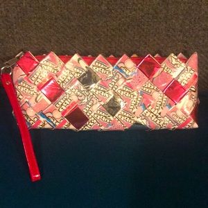 Used Bubble Yum Nahui Ollin clutch purse